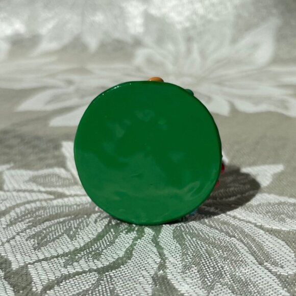 Handmade Easter Bunny Polymer Clay Figurine Sculpture Spring Rabbit Decor - Picture 7 of 11